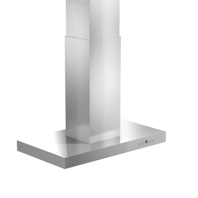 30" 400 CFM Convertible Island Range Hood, Stainless Steel, 30"