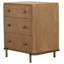 Table de chevet 3 tiroirs Toccoa