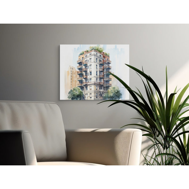 Moree Wrapped Canvas Print Set, 24x18