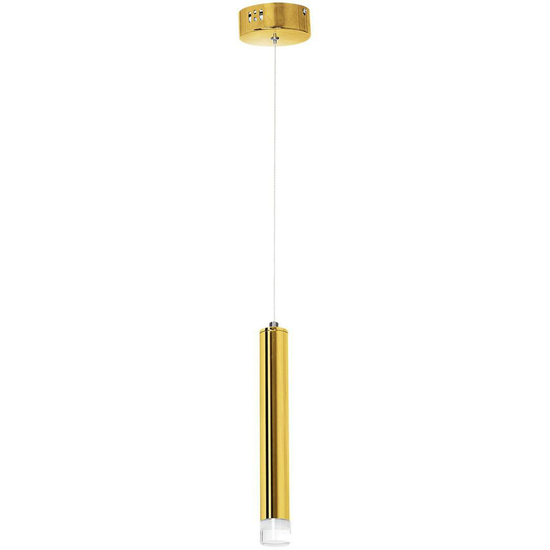 Zylinder LED-Pendelleuchte 1-flammig Goldenie