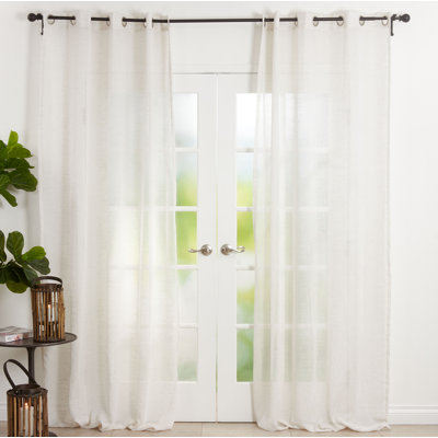 Northshire Curtain Collection Sheer Curtain Single Panel