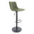 Maximilian Modern Adjustable Swivel Bar Stool – PU Leather Seat with Footrest & Iron Base – 360° Rotation, Counter & Bar Height Chair for Kitchen Island, Home Bar, Pub, Dining Room-320623918-306060260