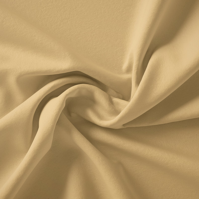 Ensemble de 2 taies d'oreiller en microfibre ultra douce, Or, Taie d’oreiller standard