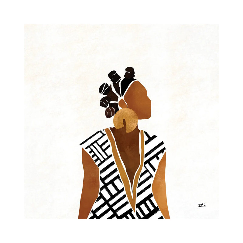 «Amara» par Bria Nicole, impression sur toile tendue, H 12 po x l 12 po x P 0,75 po