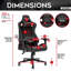Fauteuil de jeu ergonomique Techni Sport TS-83