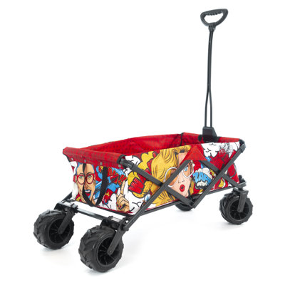 Chariot tout terrain pliable tout usage - Pop Art