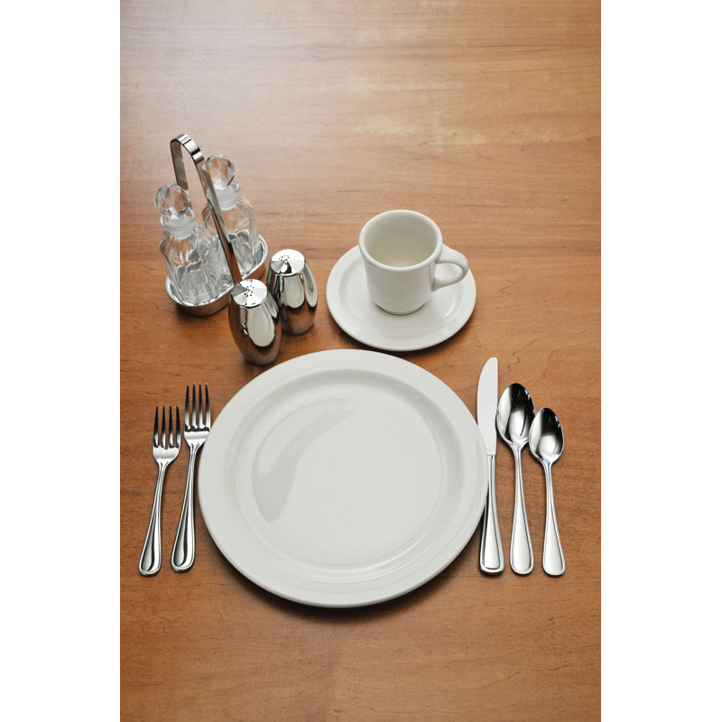 Assiette d’apéritif en forme de forme d’hospitalité 2000 7 po Oneida