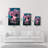 Elegant Tempered Glass Painting, 27.6 x 43.3 Inches | 100% Tempered Glass, Thickness: 0.16 Inches | UV Printed Artwork, Perfect for Home Decor & Modern Interiors, Stunning Visuals for Any Room