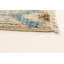 Tapis unique en laine noué à la main Shalimar nouvel âge de 5 pi 2 po x 8 pi 4 po crème