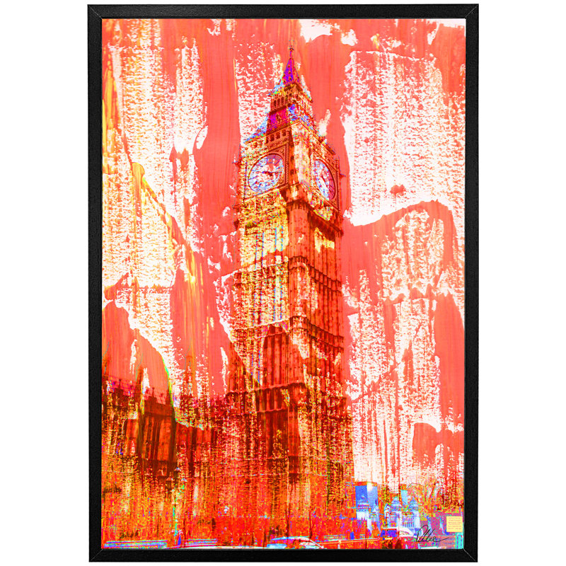 Single Picture Frame Print, Black, 61cm H x 41cm W