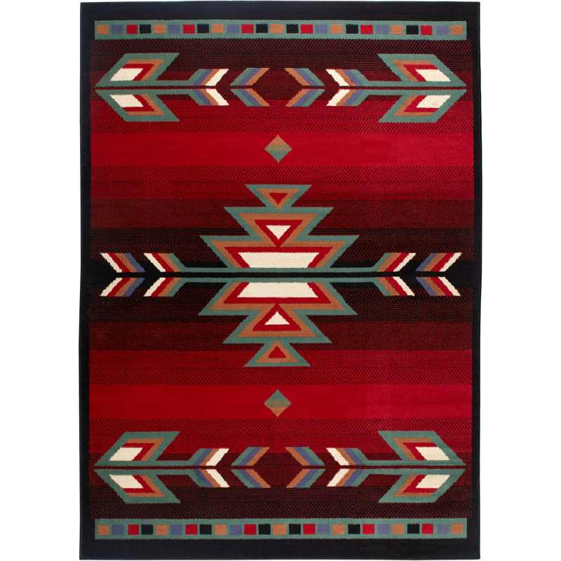 Hilander Southwestern Indoor Rug, Rectangle 1'10" x 2'11"