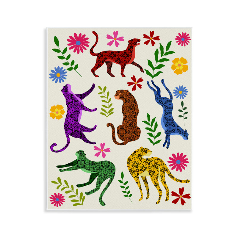 Art mural, "Leopards" par Regina Moore