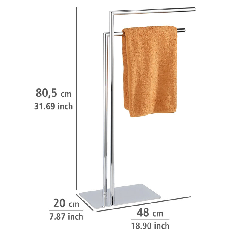 Recco 2 Freestanding Towel Stand