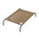 Mckittrick Brunswickchrome Green and Crystal 1-Light 5.5 in. Indoor/Outdoor Mid-Size Raised Camp Bed