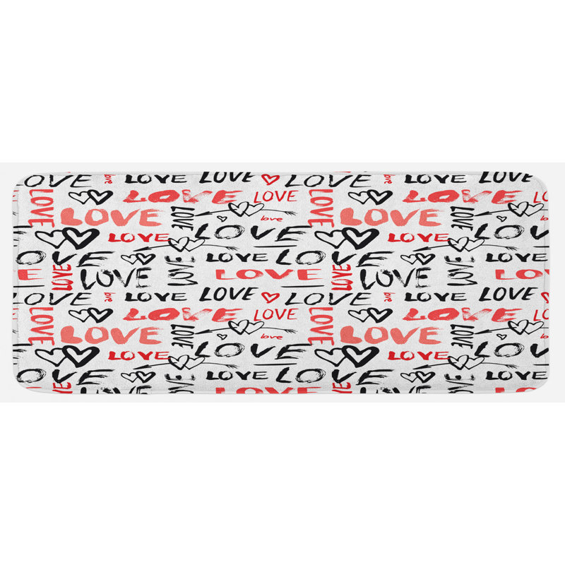 Modern & Contemporary Synthetic Kitchen Mat