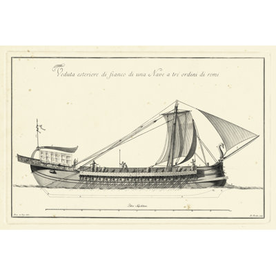 Veduta Di Palmi Napoletani II by Peitro La Vega - Wrapped Canvas Print