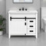 Meuble-lavabo à dessus de pierre 37 po Hanford