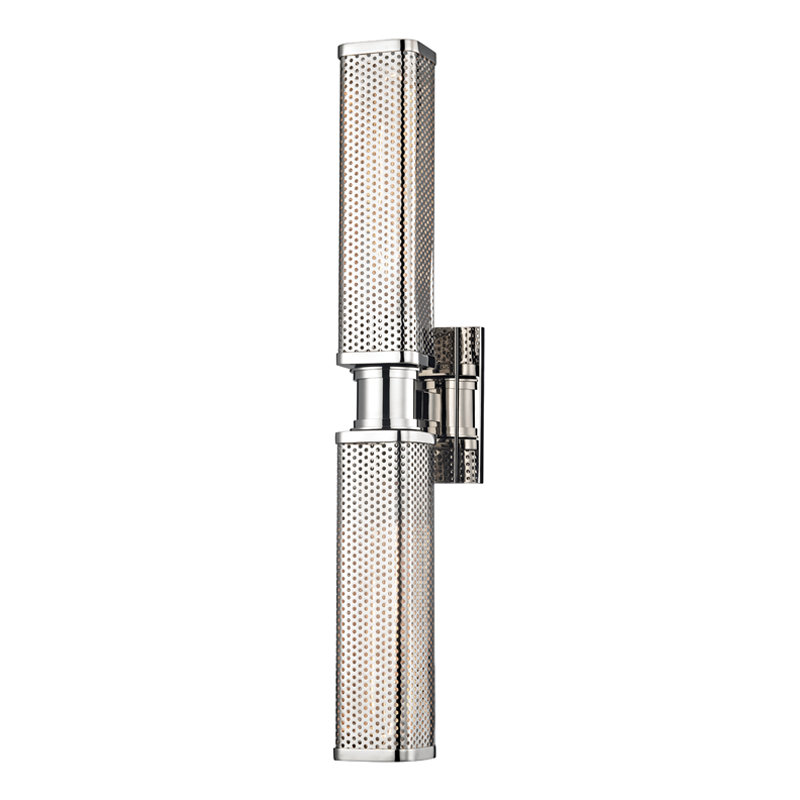 Gibbs 2 - Light Armed Sconce, Polished Nickel