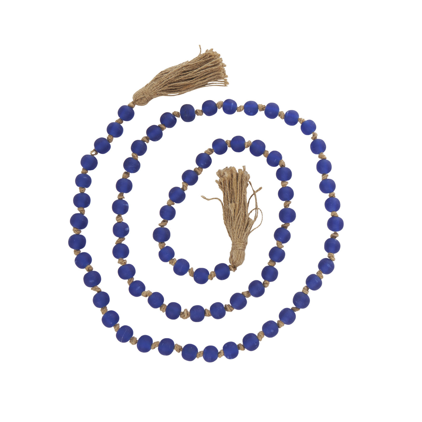 Ailey Novelty Garland, 6'11", Royal Blue
