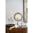Gold Iron Candlesticks with Round Base - Set of 3