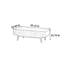 Table basse moderne avec rangement en noyer noir-107735444