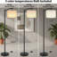 Lampe sur pied arquée 61,8 po