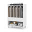 Record Rolling Turntable Player Stand with Drawer-1613832909