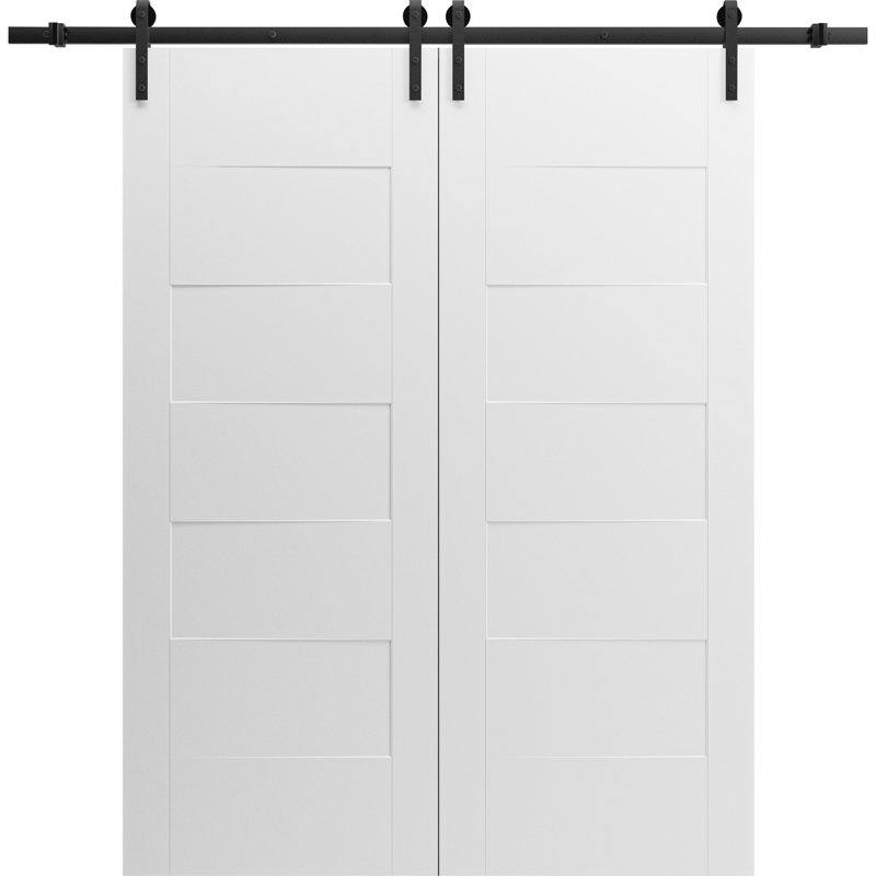 Porte de grange en bois, 36 po x 84 po