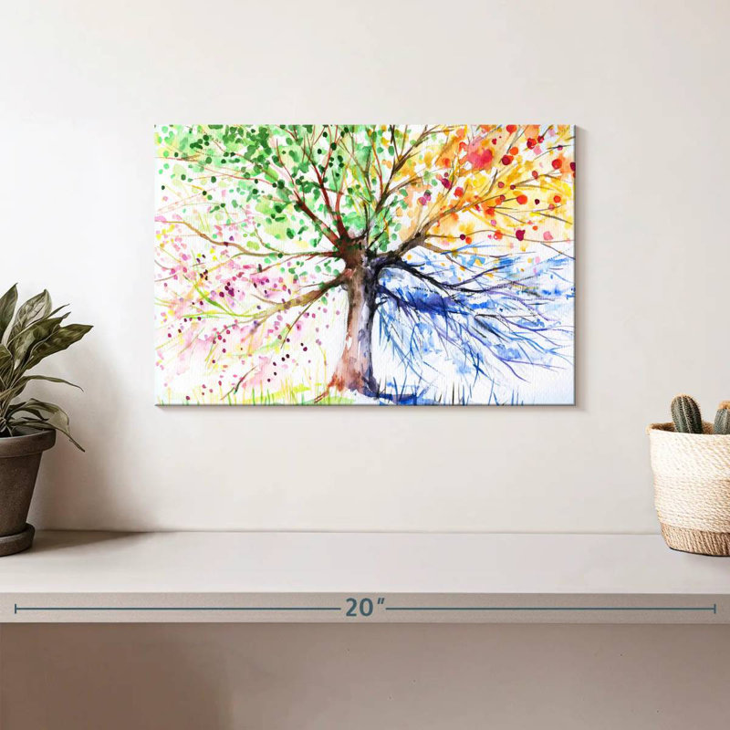 Arbre Alvord Four Seasons, H 8 po x l 12 po
