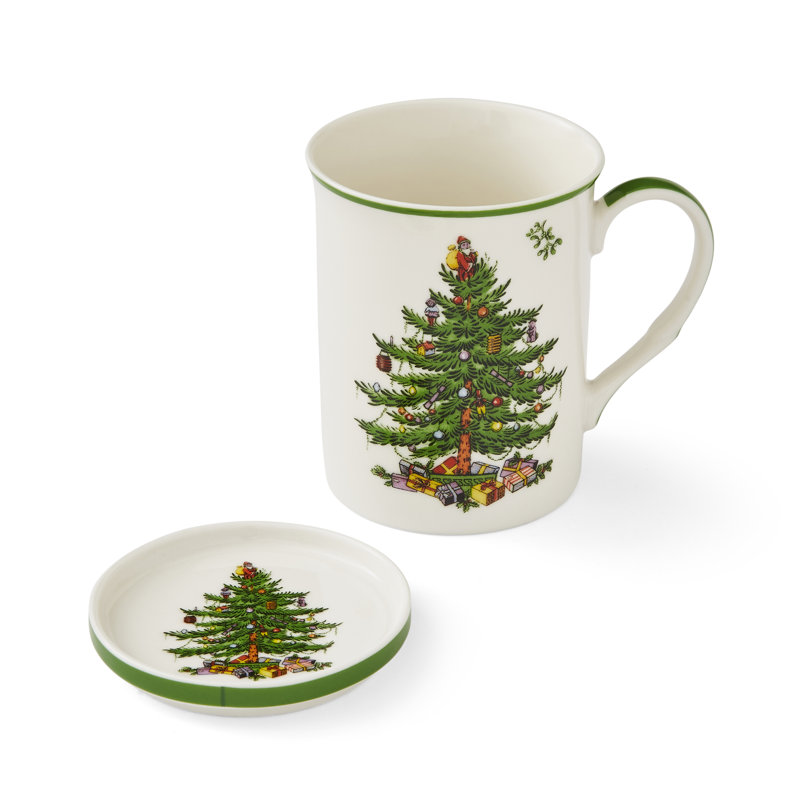 Spode, Christmas Tree - Mug & Coaster