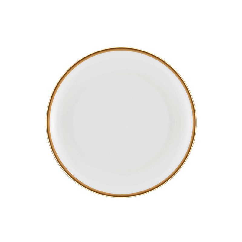 Service de table 24 pièces Rae, service pour 6, Or/blanc