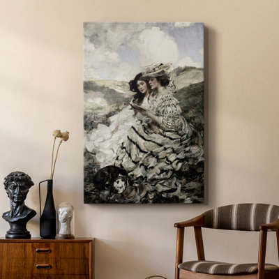 Impression de portrait rétro CV - galerie Cavas sur mesure