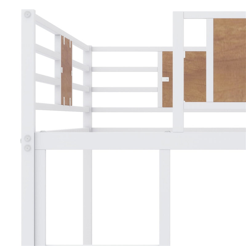 Emmayn Kids Twin Loft Bed, White