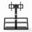 Multi-Function Angle And Height Adjustable Tempered Glass  TV Stand