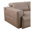 Canapé modulaire inclinable brun Nex-158775790