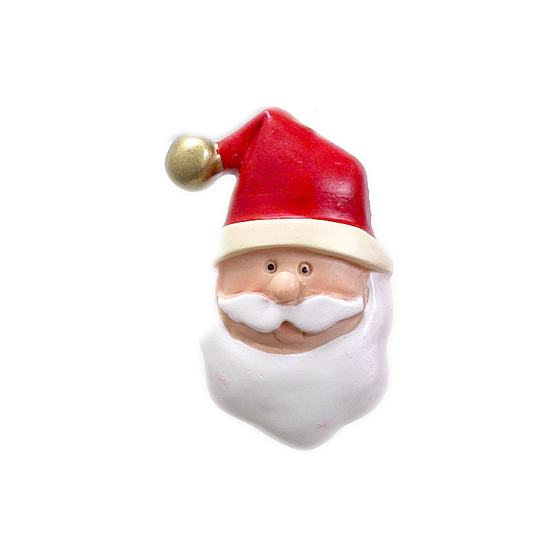 Crochets de rideau de douche Santa Claus