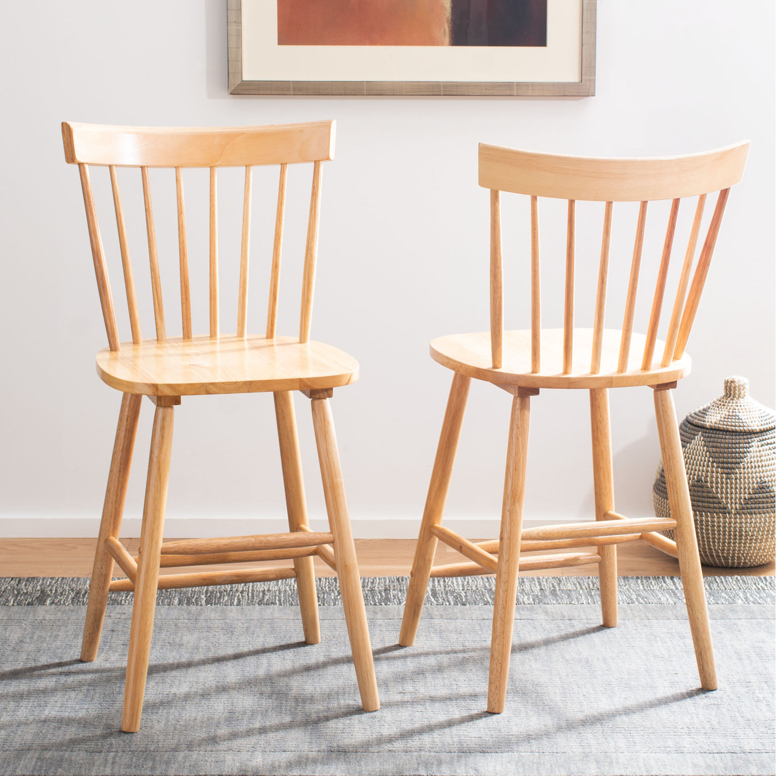 Stacee Bar and Counter Stool, Natural, Counter Stool (24" Seat Height)