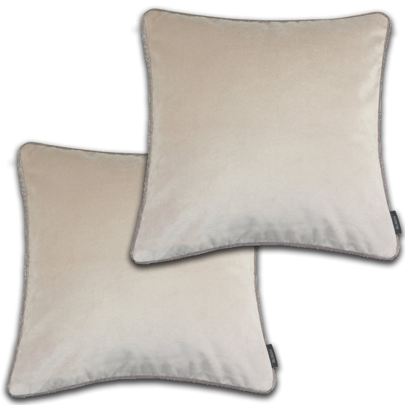Square Throw Cushion, Champagne Gold