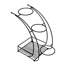 100% Metal Frame Decorative Jardiniere Plant Stand