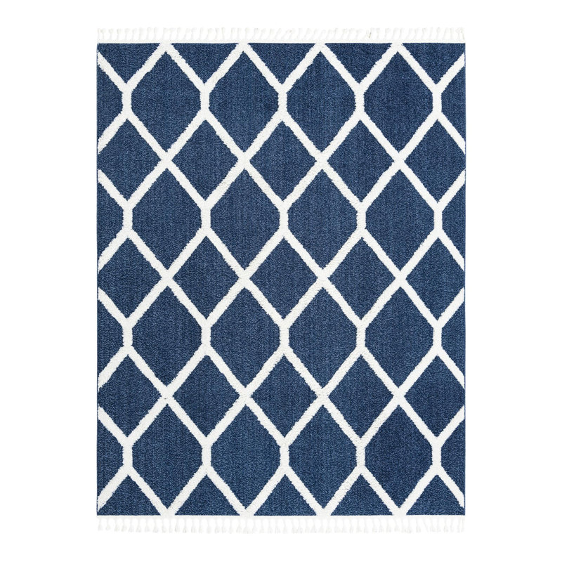 Lamy Geometric Indoor Rug, Rectangle 7'10" x 10'