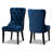 Kiyohiko Buei Tufted Upholstered Wingback Parsons Chair-1644663645