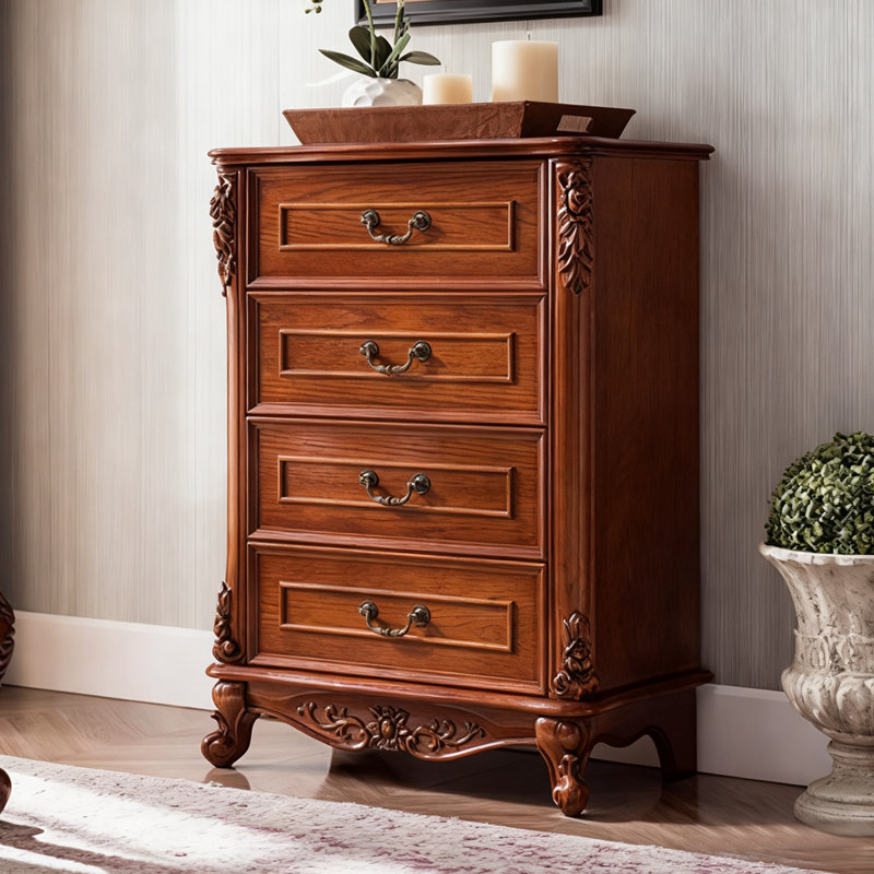 Cherry Solid + Manufactured Wood Accent Cabinet