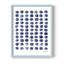 Impression abstraite encadrée CCIV - prête à être suspendue - fabriquée aux États-Unis-2041911508-2041911504