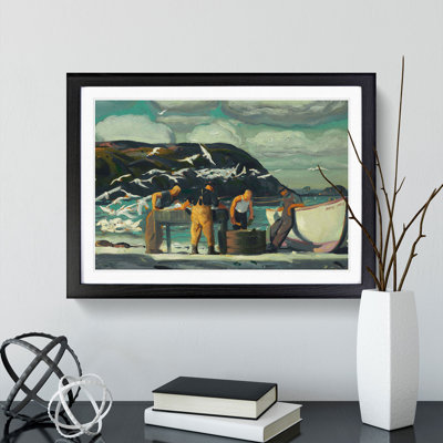Cleaning Fish by George Bellows - Picture Frame Painting
