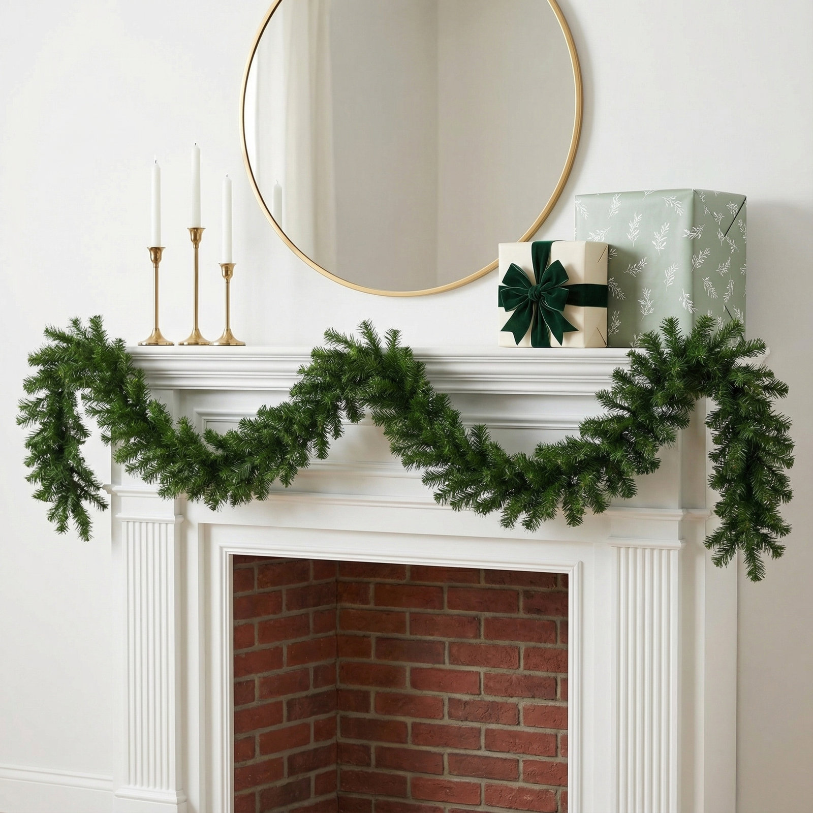 Douglas 108" Christmas Garland, 9' 12" L