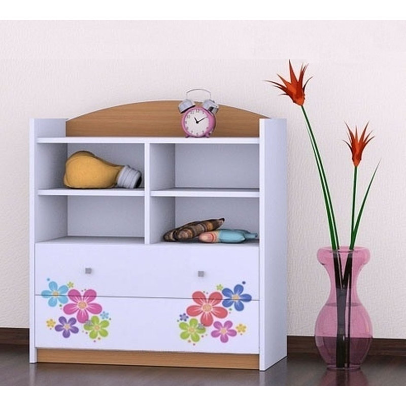 Serena 96cm H X 86cm W Kids Cube, Natural