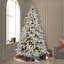 Utica Flocked Fir Artificial Christmas Tree-600414832