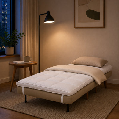 Surmatelas simple 3 po sans matelas Twowell