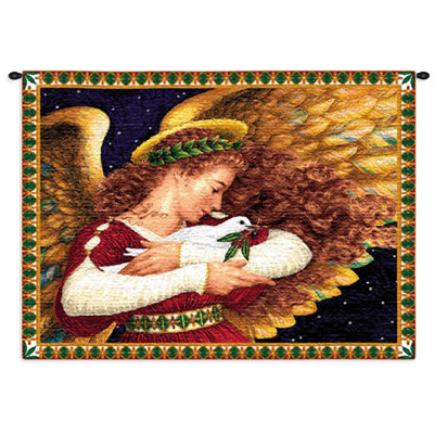 Tapisserie ange colombe