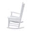 Chaise berçante en bois sans tapis-1463197808